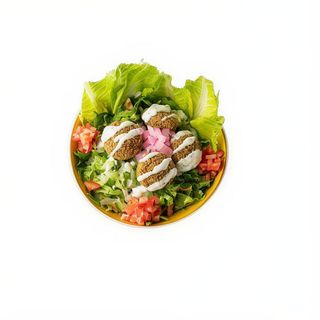 ensalada falafel