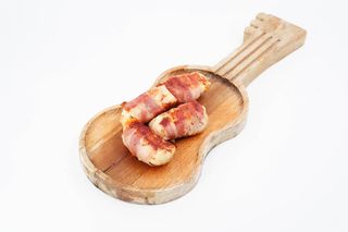 Pileće punjene rolnice u slaninici