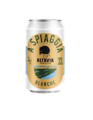 Birra Spiaggia Blanche 4,6% Birrificio Altavia 33 cl