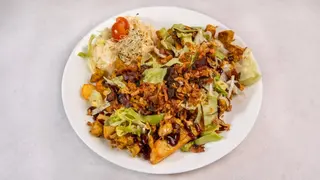 Loaded chicken-bacon