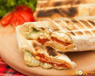 Лаваш на грилі