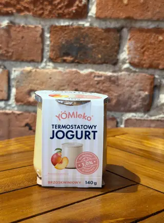 Jogurt termostatowy z brzoskwinią 3%