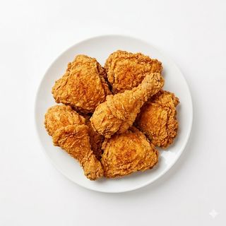 Pollo frito estilo cajún con nuestro clásico rebozado (6 piezas)