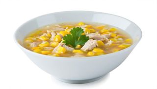 Soupe maïs poulet