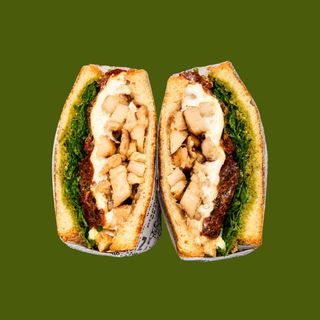 Sándwich Burrata & Pesto (Vegetariano)