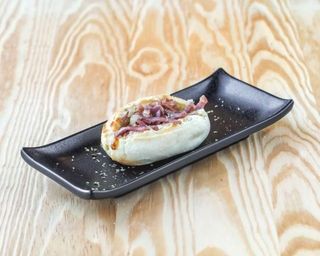 Pão de Alho com Mozzarella e Bacon
