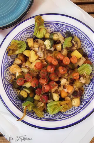 Salade Antipasti de légumes