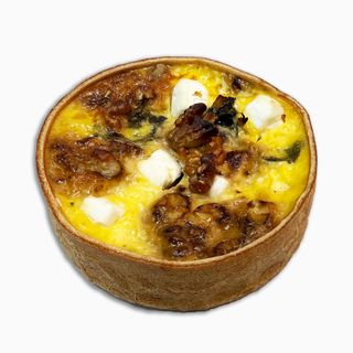 Quiche de Espinacas, Queso Feta y Nueces