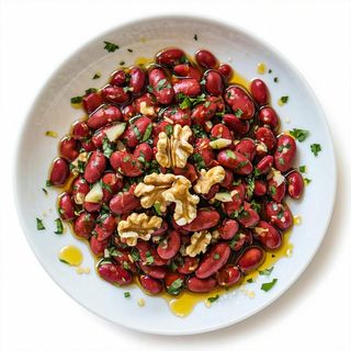 Ormiańska sałatka z czerwonej fasoli