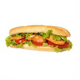 Bocadillo De Pechuga De Pollo Con Queso
