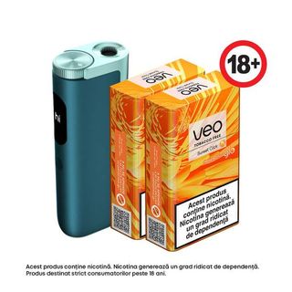 Starter Kit glo™ Hyper PRO Jade Teal + veo™ Sunset Click
