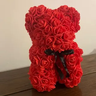 Flower teddy de rosas 30 cm 