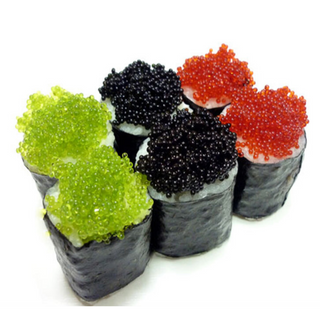 Хосо маки тобико крем сыр 