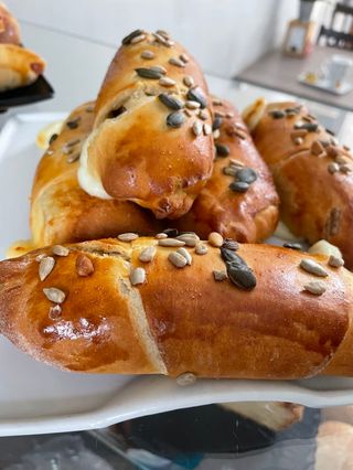 Cachito de queso blanco