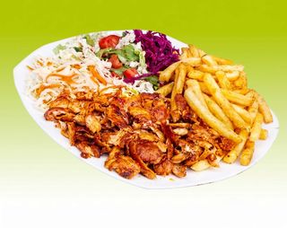 Kebab danie plus z serem