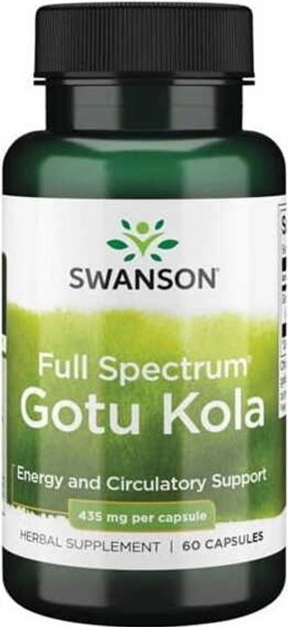 Gotu Kola cola 435mg 60 kapsułek SWANSON