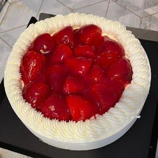 Tarta Fresas Con Nata (8 A 10 Raciones)