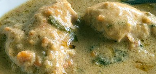 Chicken white korma