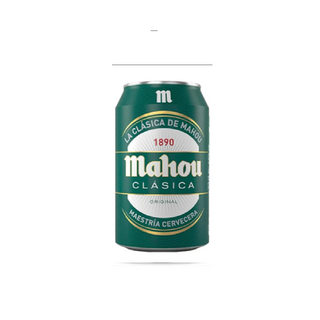 Cerveza Rubia lata (330 ml.)