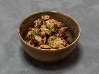 Wątróbka z cebulką smażoną