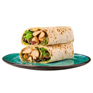 Буріто з куркою, Чеддером та грибним жульєном