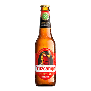 Cerveza Cruzcampo Especial Sin Gluten (330 Ml.)