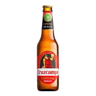 Cerveza Cruzcampo Especial Sin Gluten (330 Ml.)