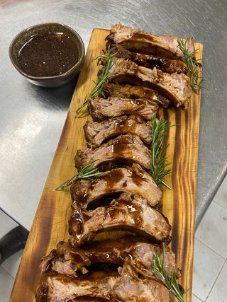 Costelinha de Porco Assada no Forno