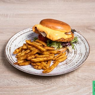 Hamburguesa Crispy Chicken