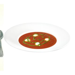 Zupa krem z pomidorów i pieczonej papryki