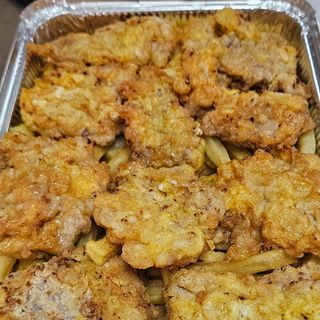 Escalopines macerados en sidra