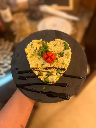 Ovos Mexidos com espargos