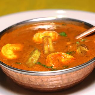 Jhinga vindaloo (Piccante)