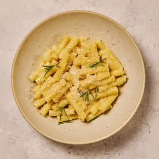 Rigatoni alla crema tartufata