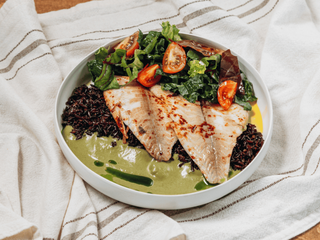 Дорадо з димком на дикому рисі (330г)