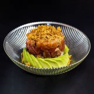 TARTAR DE SALMÓN Y ATÚN SIN GLUTEN
