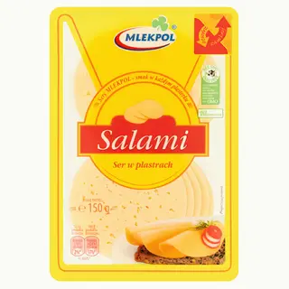 Ser Żółty Mlekpol Salami 150g