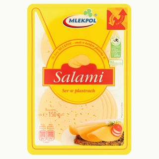 Ser Żółty Mlekpol Salami 150g