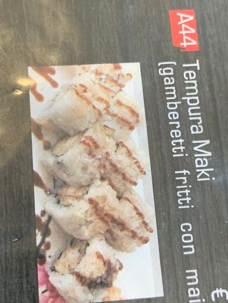 A44. Tempura maki