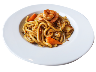 30. Yaki udon con frutti mare