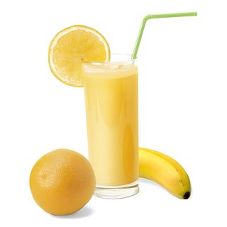 jus de banane orange