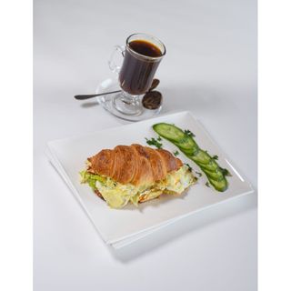 Eggs Croissant Sandwich