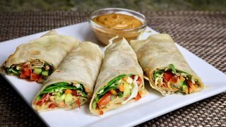 Vegetable kati roll