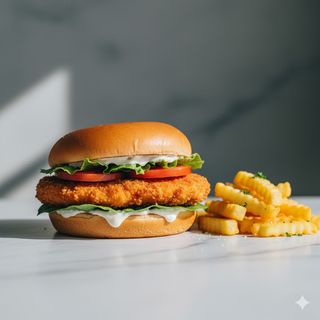 Chicken burger