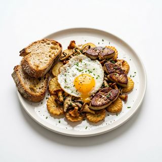 Sarteneko De Hongos Y Foie