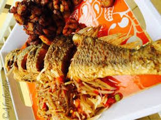 Emankou Plalala & Gombo & Poisson Frais & Viande