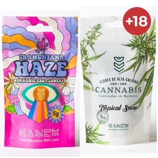 5g Tramuntana Haze + 5g Tropical Snow