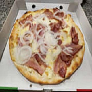 Pizza Carbonara Mediana Taormina Clásica (30 Cm.) Sin Gluten.