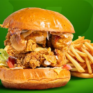 Double Crispy Burger