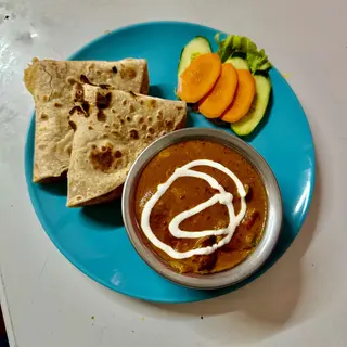 Chicken Korma with Rice Chapati